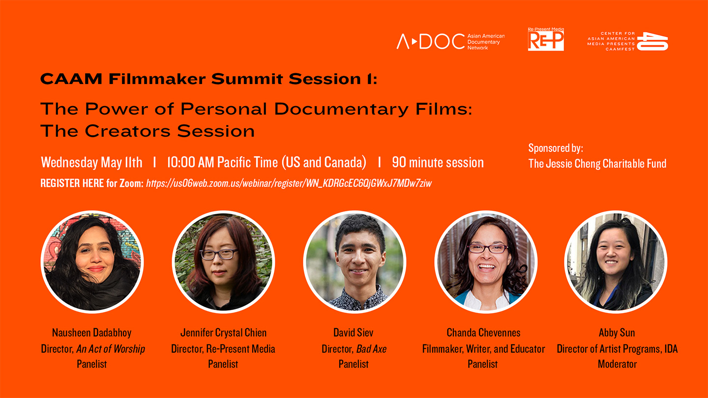May 11 CAAM Filmmaker Summit Event - May 11th 10am PT