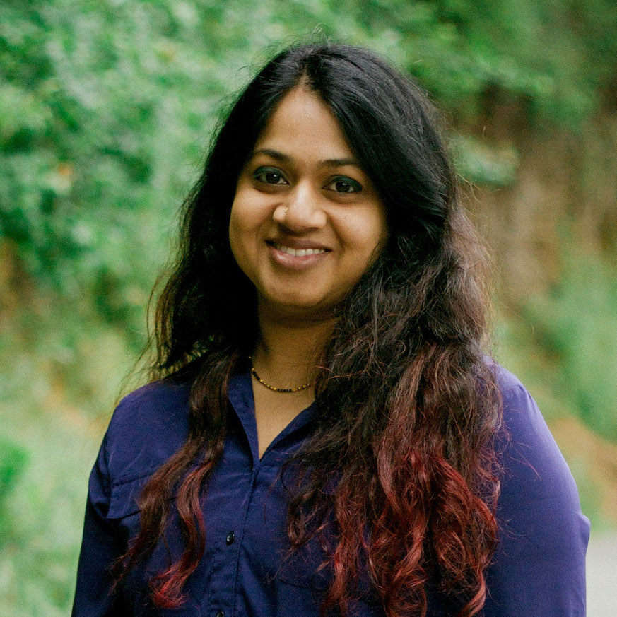 outdoor headshot of Pallavi Somusetty